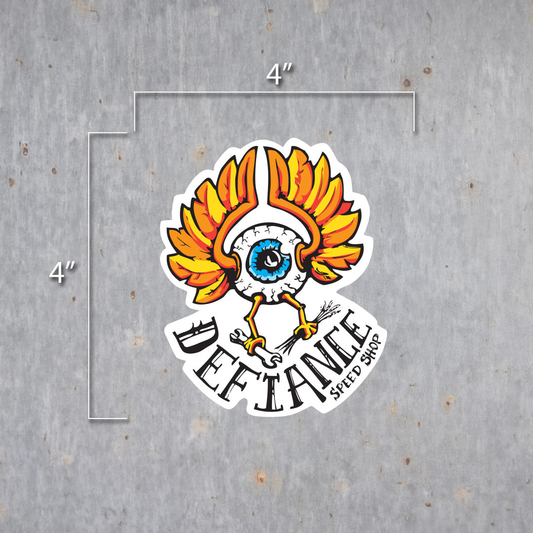 Flying Eye Vinyl Sticker - Langford Industries