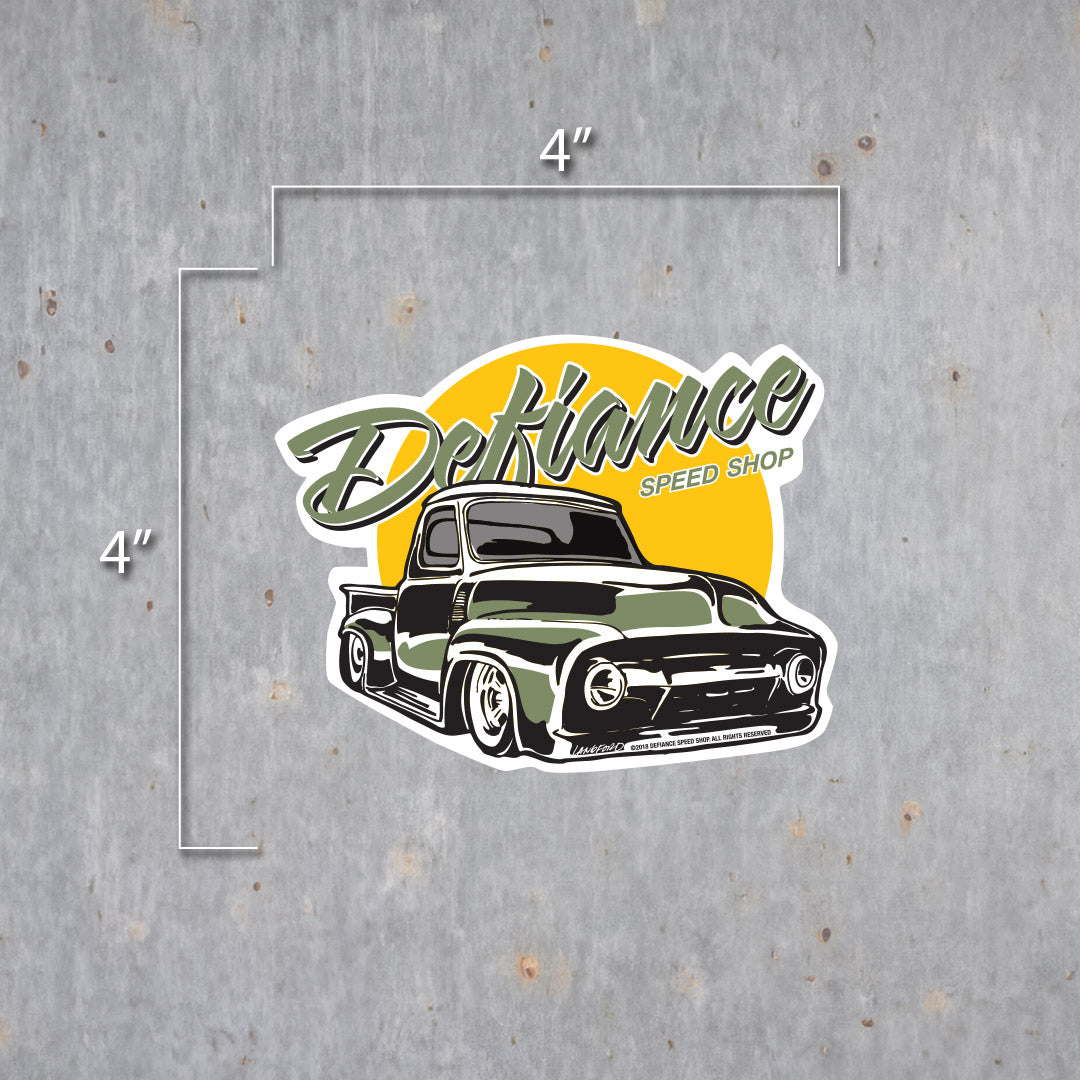 Ford Pickup Vinyl Sticker - Langford Industries