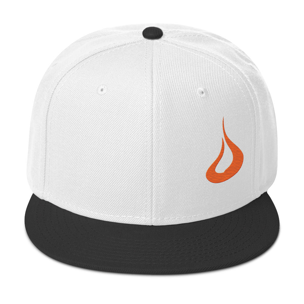 Defiance Kustoms Flame - Snapback Hat - Langford Industries