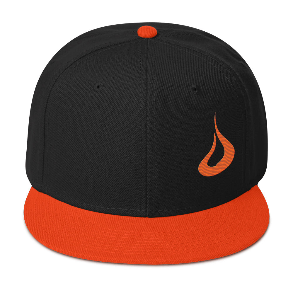Defiance Kustoms Flame - Snapback Hat - Langford Industries
