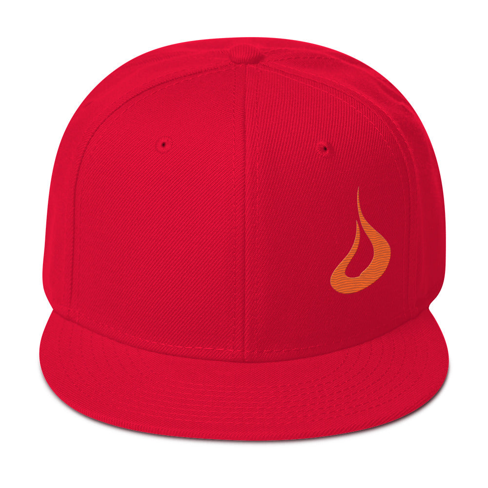 Defiance Kustoms Flame - Snapback Hat - Langford Industries