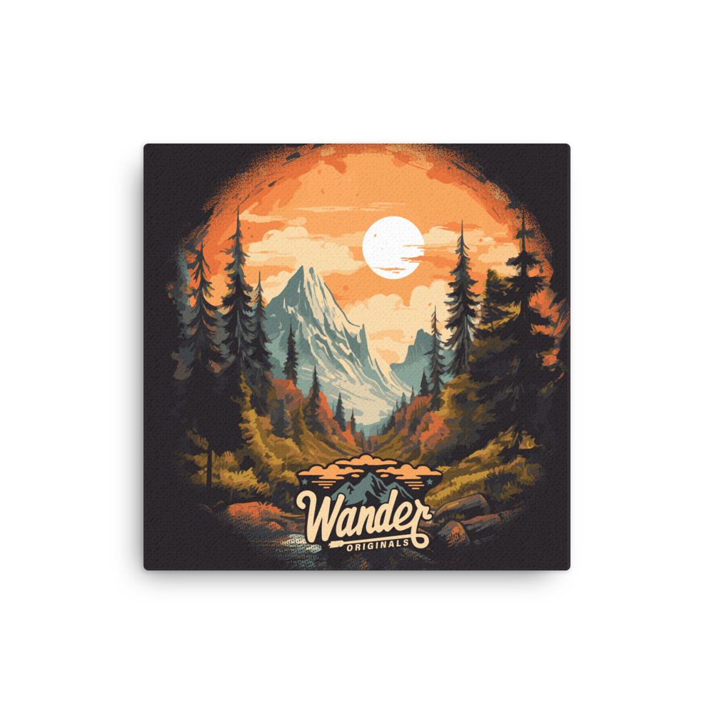 Wander More - Thin Canvas Print - Langford Industries