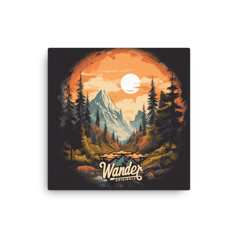 Wander More - Thin Canvas Print - Langford Industries