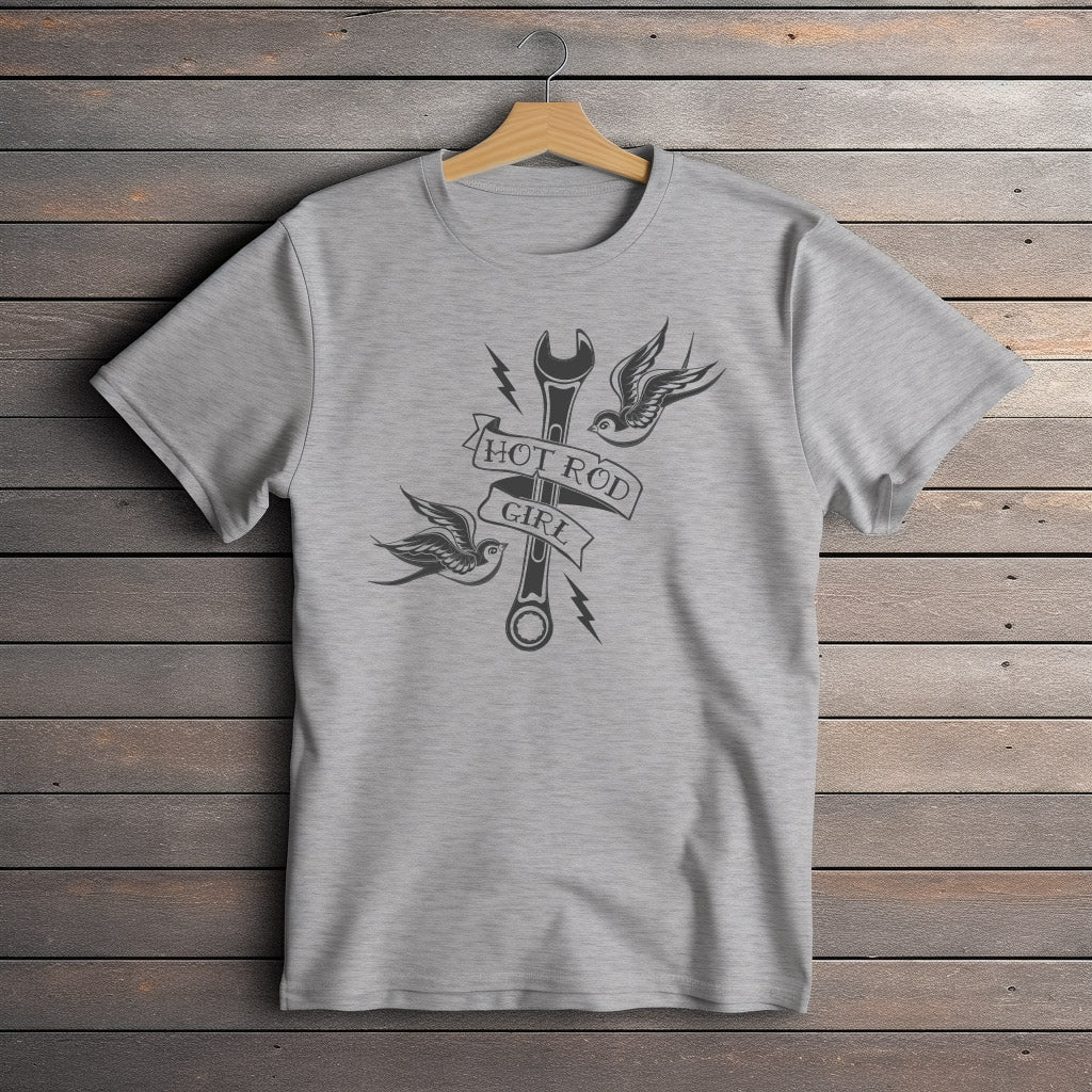 Hot Rod Girl T-shirt - Langford Industries