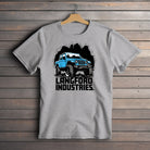 Blue Gladiator T-shirt - Langford Industries - Langford Industries