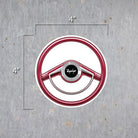Zephyr Steering Wheel Vinyl Sticker - Langford Industries