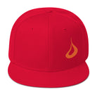 Defiance Kustoms Flame - Snapback Hat - Langford Industries