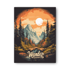 Wander More - Thin Canvas Print - Langford Industries