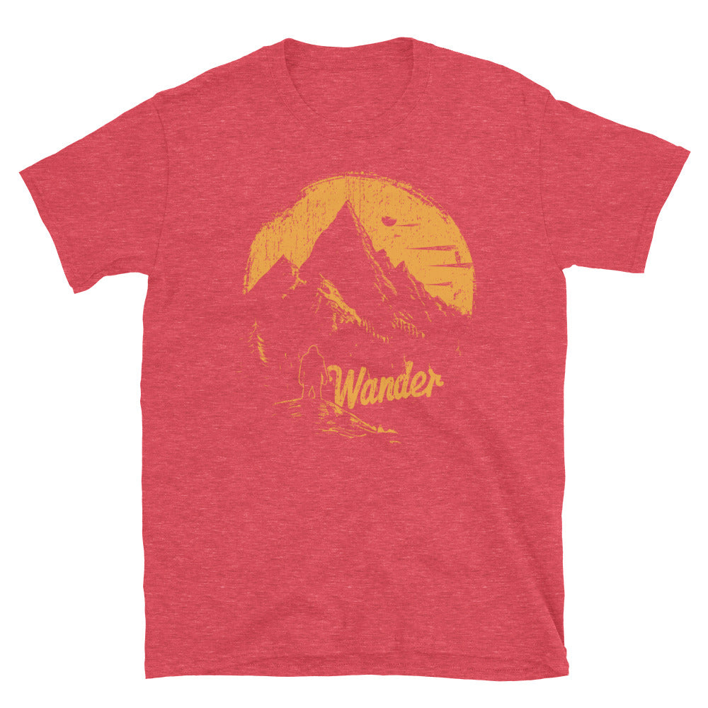 Wander Sasquatch Sunset - Short-Sleeve Unisex T-Shirt – Langford